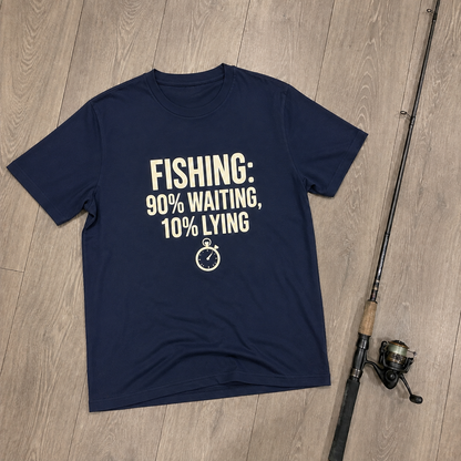 Fishing: 90% Waiting, 10% Lying