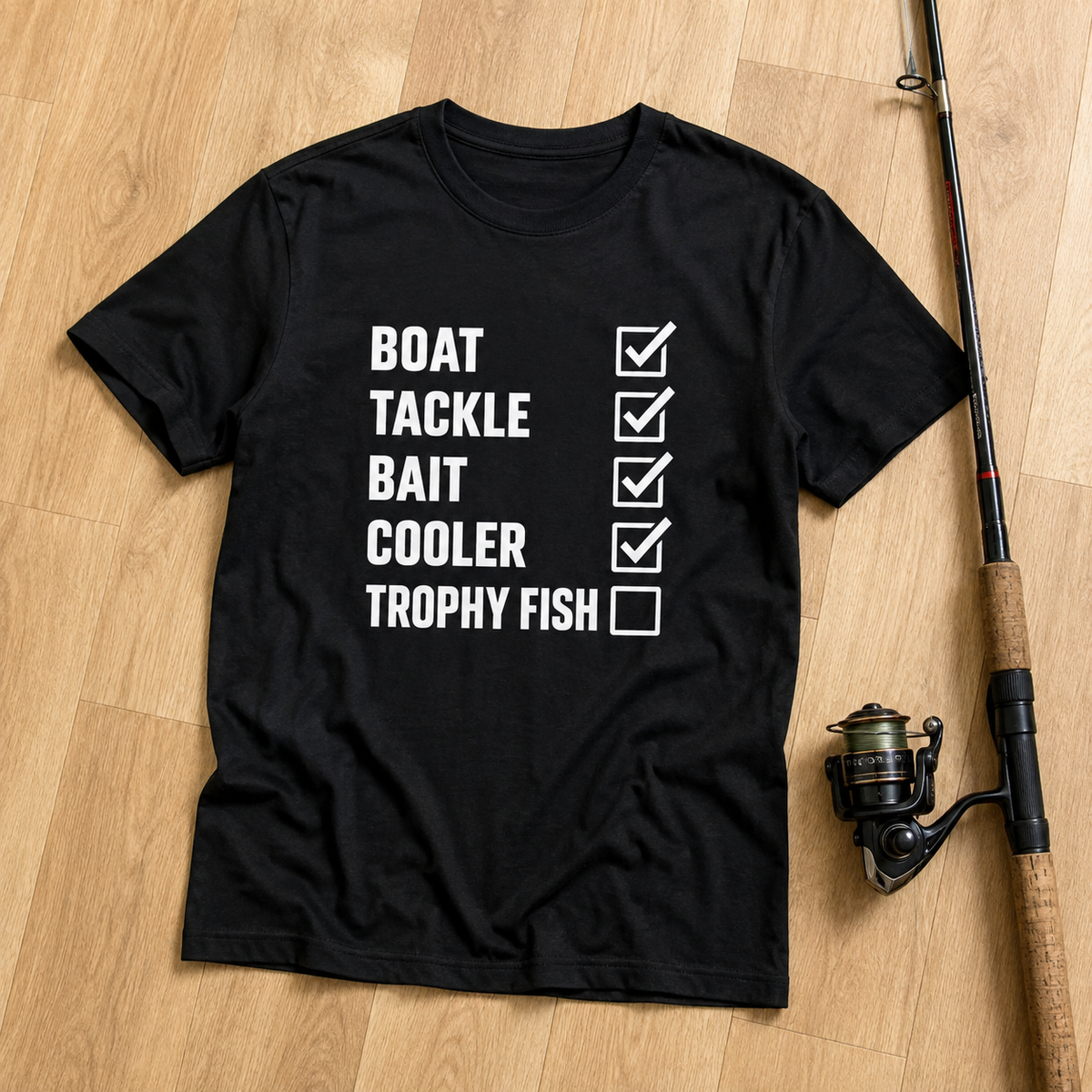 BOAT, TACKLE, BAIT