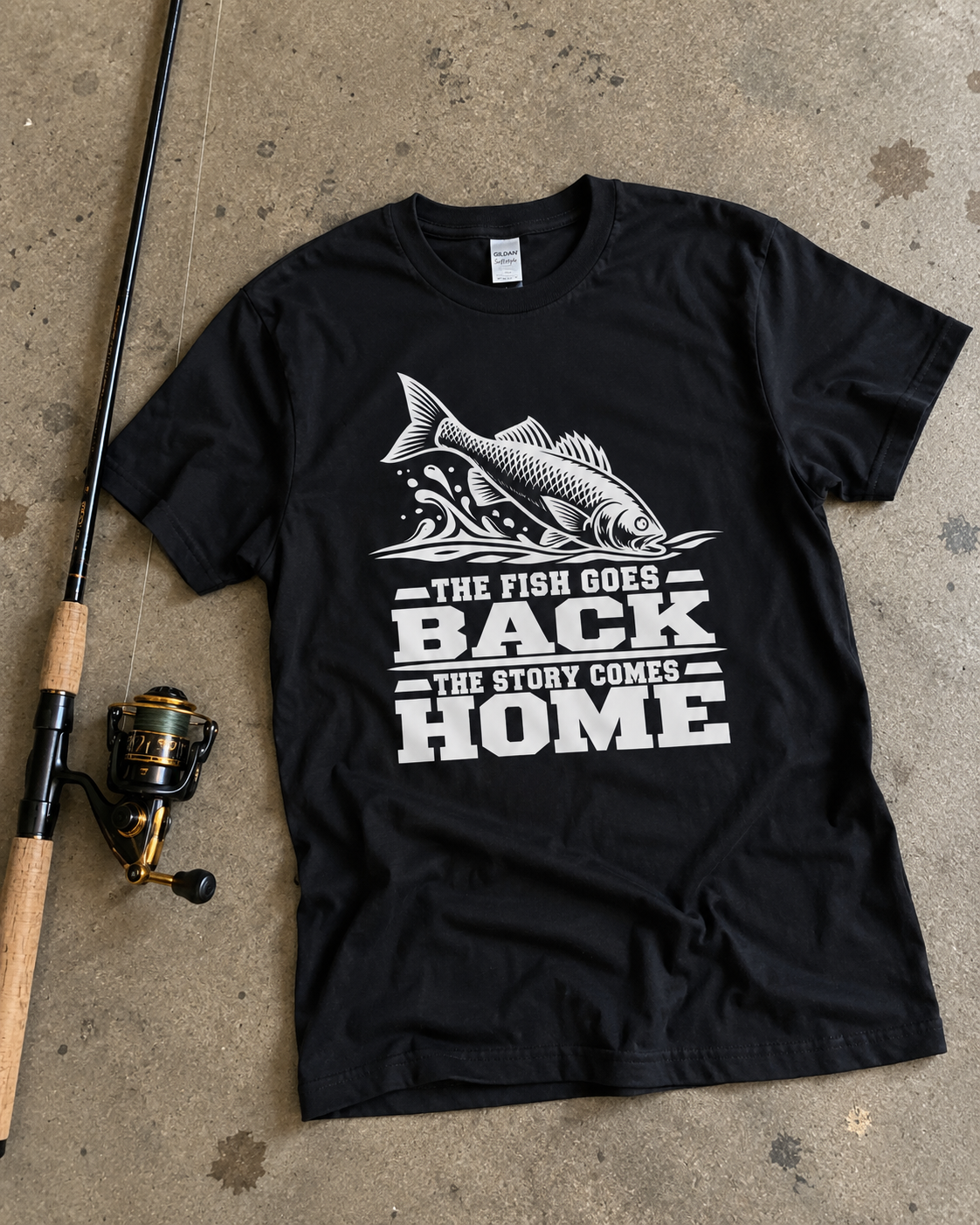 THE FISH GOES BACK