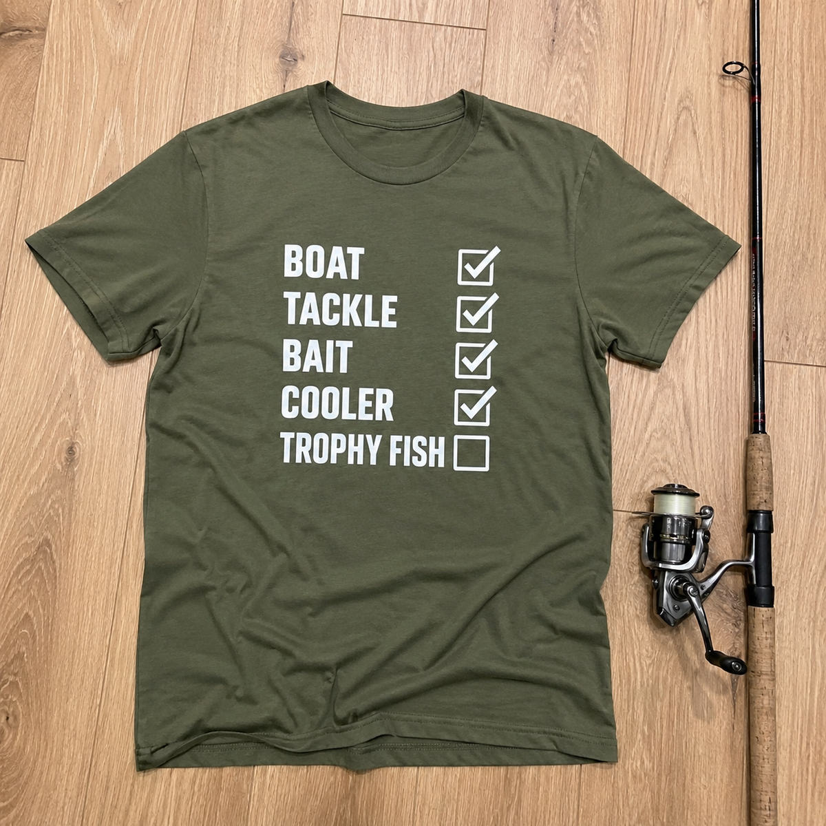 BOAT, TACKLE, BAIT