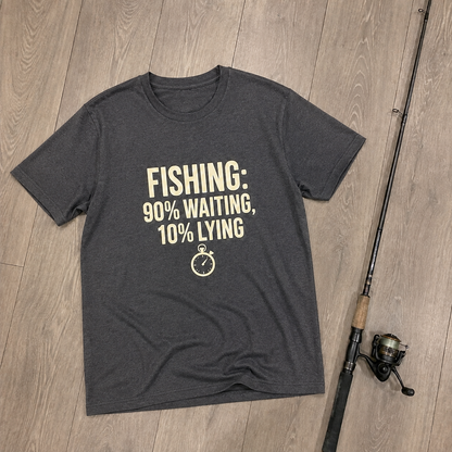 Fishing: 90% Waiting, 10% Lying