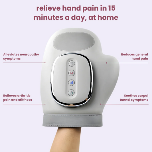 Miss Fox™ Cordless Hand Massager with Soothing Heat & Compression