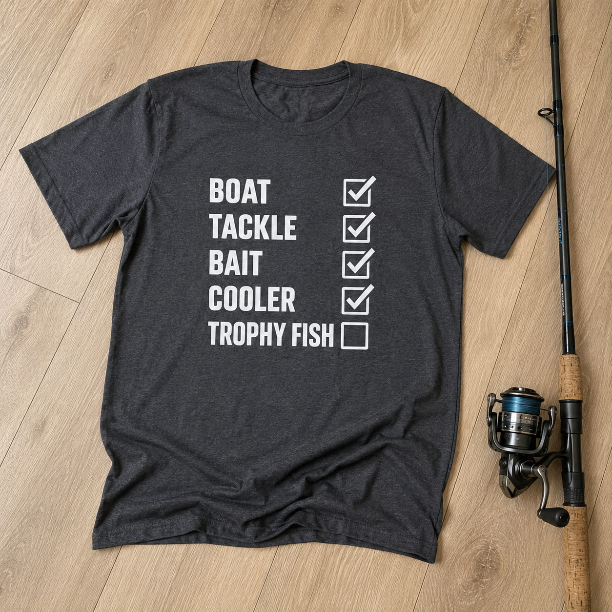 BOAT, TACKLE, BAIT